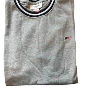 Honor‎ The Gift Men’s Collared T-Shirt Size Small Gray Black Preppy Streetwear